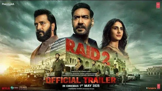 Raid 2 (2025) Hindi Movie – PREHD – 480P | 720P | 1080P – 980.3 MB | 1.42 GB | 2.9 GB – Download & Watch Online