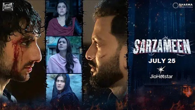 Sarzameen (2025) Hindi Movie – JioHotstar – Web-DL – 480P | 720P | 1080P – 459.9 MB | 1.4 GB | 1.39 GB – Download & Watch Online