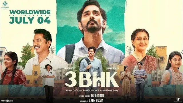 3BHK (2025) Hindi Dubbed Movie – Prime Video – Web-DL – 480P | 720P | 1080P – 564 MB | 1.1 GB | 1.32 GB – Download & Watch Online