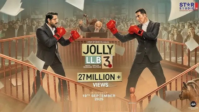 Jolly LLB 3 (2025) Hindi Movie – HDTC – 480P | 720P | 1080P – 897.9 MB | 1.19 GB | 1.56 GB – Download & Watch Online